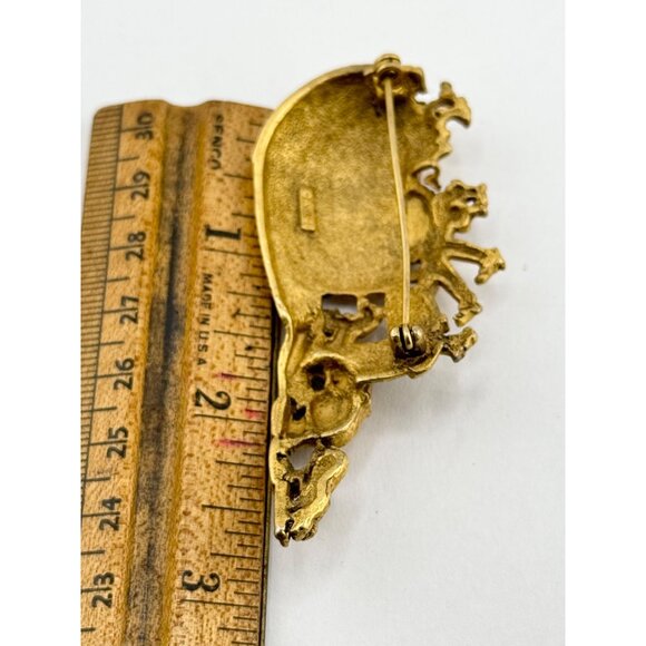 Vintage AJC Noah's Ark Brooch Pin - Picture 6 of 6